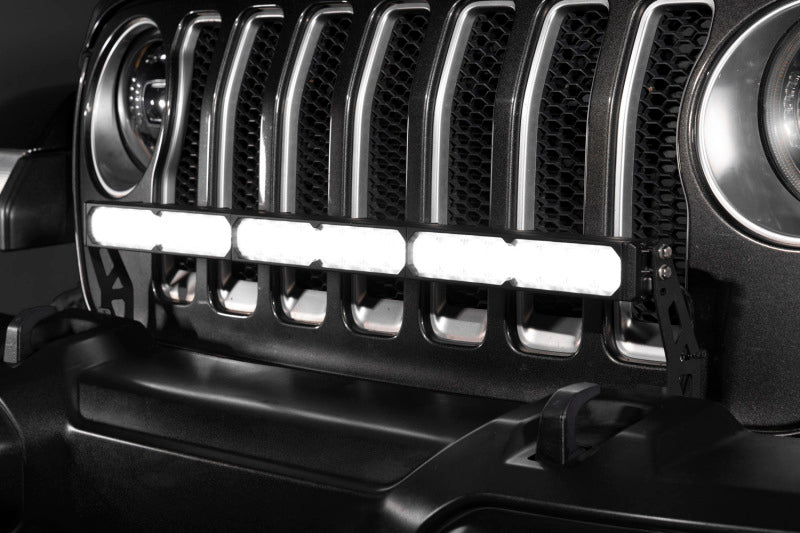 Diode Dynamics DD8718 Stage Series SS30 Bumper LED Light Bar Kit for 2018-2026 Jeep Wrangler JL, Sport White Combo with Amber Backlight