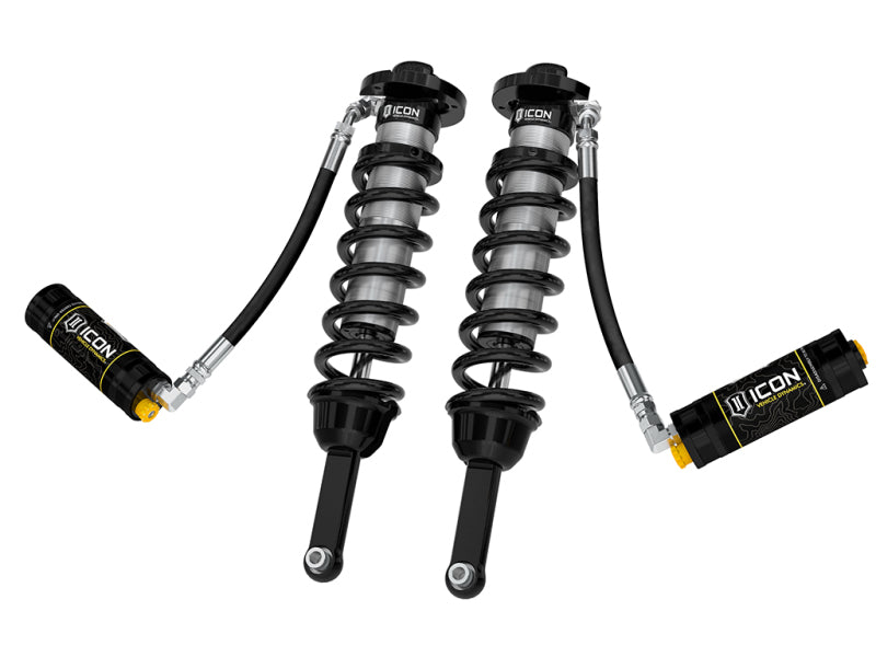 ICON 58735C V.S. 2.5 Series Remote Reservoir Front Coilover Kit for 2005-2023 Toyota Tacoma