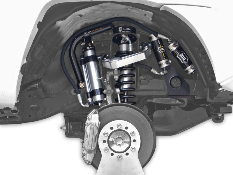 ICON 56102 S2 Shock Hoop Kit for 2007+ Toyota FJ Cruiser, 2003+ 4Runner and 2005+ Tacoma