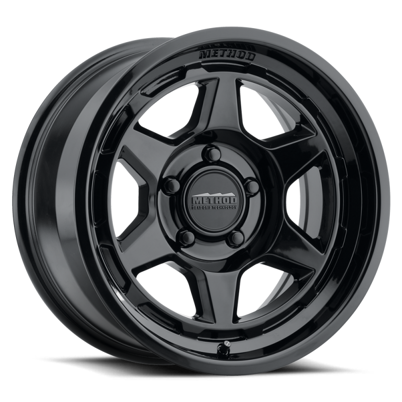 Method Wheels MR708 Bead Grip Wheel 17x9, 5x5 Bolt Pattern, -38 Offset, Gloss Black