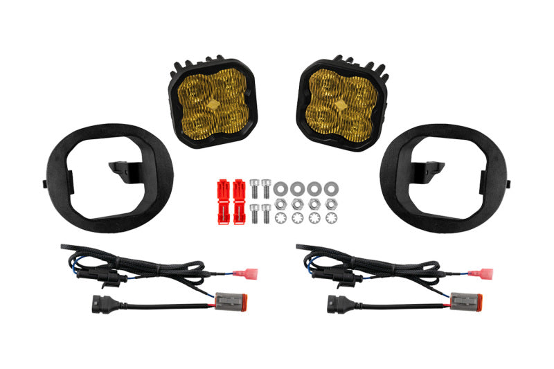 Diode Dynamics DD8449 SS3 Type DR SAE Fog Light Bracket Kit for 2004-2006 Toyota and Lexus Vehicles