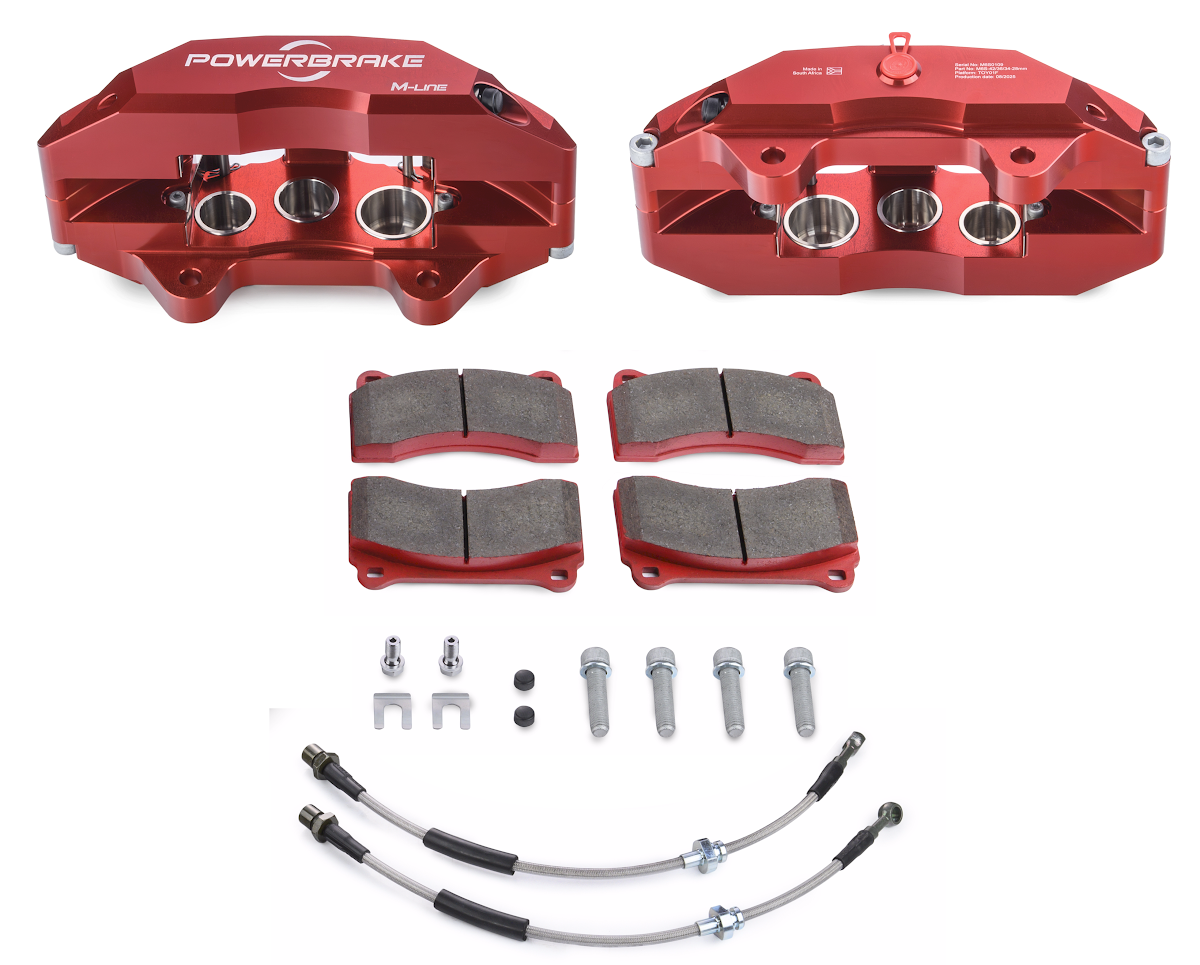 PowerBrake M-Line Big Break Kit 2010-2024 Toyota 4Runner