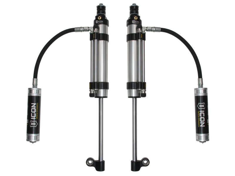 ICON 59923P Omega 2.5 Series Rear Bypass Shocks with Remote Reservoir Pair for 2007-2021 Toyota Tundra