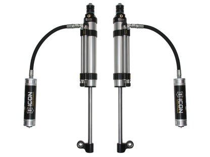 ICON 59923P Omega 2.5 Series Rear Bypass Shocks with Remote Reservoir Pair for 2007-2021 Toyota Tundra