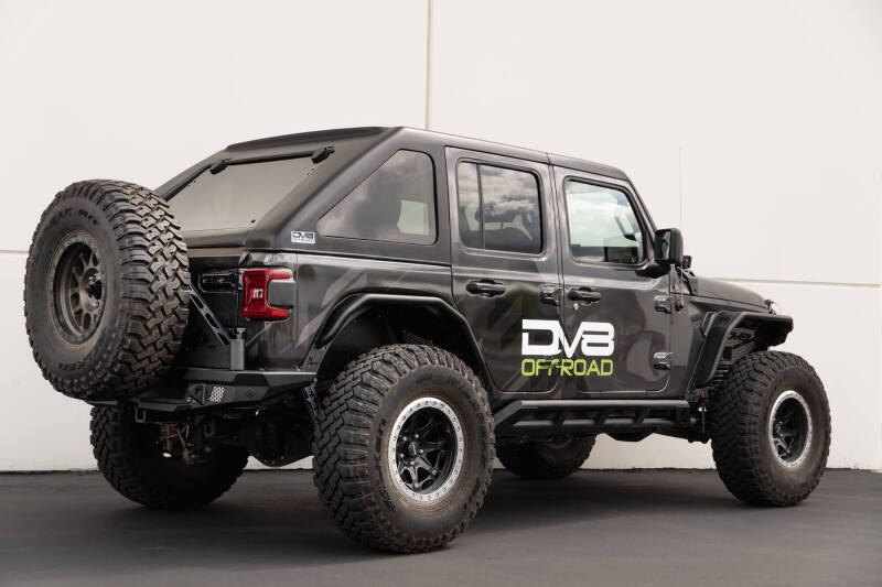 DV8 Offroad HTJL02-B Razor Series Fastback Hard Top for 2018-2025 Jeep Wrangler JL Unlimited 4-Door