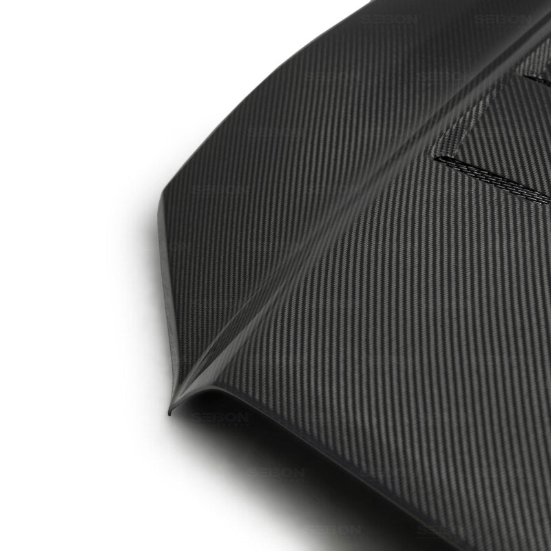 Seibon HD18TYTA-TS TS-Style Carbon Fiber Hood for 2015-2021 Toyota Tacoma