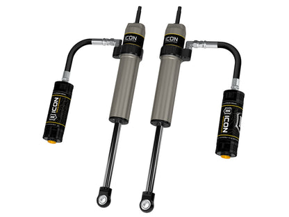 ICON 57806P 2.5 Aluminum Series Rear Shocks for 2005–2017 Toyota Tacoma with 6-Inch Lift, Pair