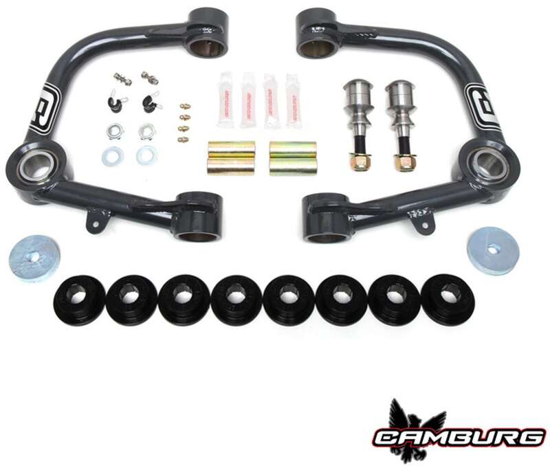 Camburg CAM-310138-U Toyota Tacoma 2005-2023 King 3.0 Performance Kit with Tubular Uniball Upper Arms