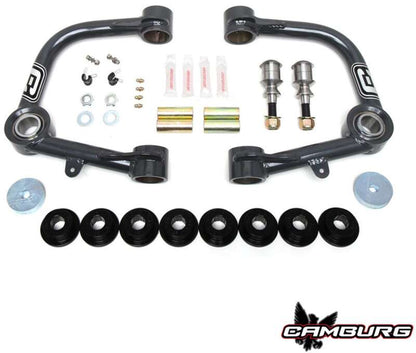 Camburg CAM-310138-U Toyota Tacoma 2005-2023 King 3.0 Performance Kit with Tubular Uniball Upper Arms