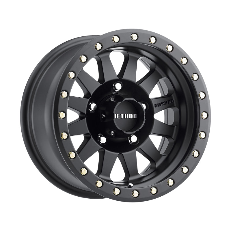 Method Wheels MR304 Double Standard 15x10 -50mm Offset 5x4.5 Matte Black Wheel