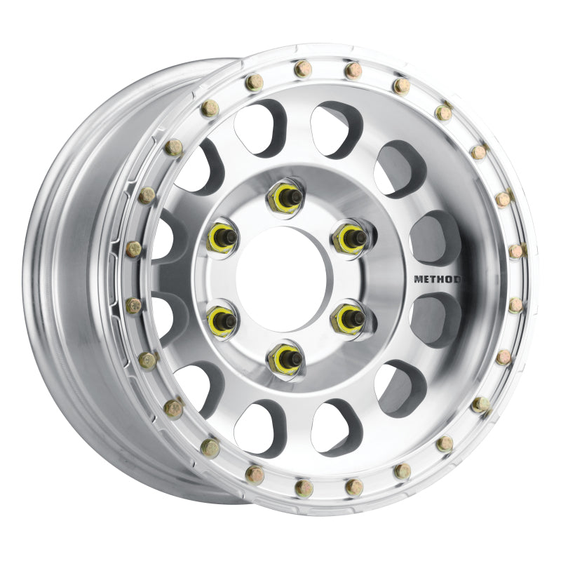 Method Wheels MR103 Beadlock Wheel, 17x9, +25mm Offset, 6x6.5 Bolt Pattern, Polished