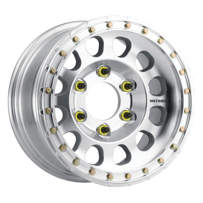 Method Wheels MR103 Beadlock Wheel, 17x9, +25mm Offset, 6x6.5 Bolt Pattern, Polished