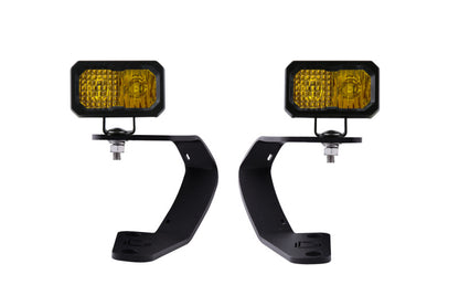 Diode Dynamics DD6751 Stage Series LED Ditch Light Kit for 2010-2024 Toyota 4Runner, Sport Yellow Combo