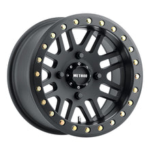 Method Wheels MR406 UTV Beadlock Wheel, 15x8, 4x136 Bolt Pattern, 0mm Offset, Matte Black