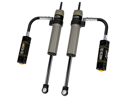 ICON 57805P 2.5 Aluminum Series Remote Reservoir Rear Shocks for 2005-2017 Toyota Tacoma
