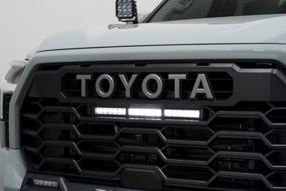 Diode Dynamics DD7416 2022+ Toyota Tundra TRD Pro Grille SS18 LED Light Bar Kit, Amber Combo