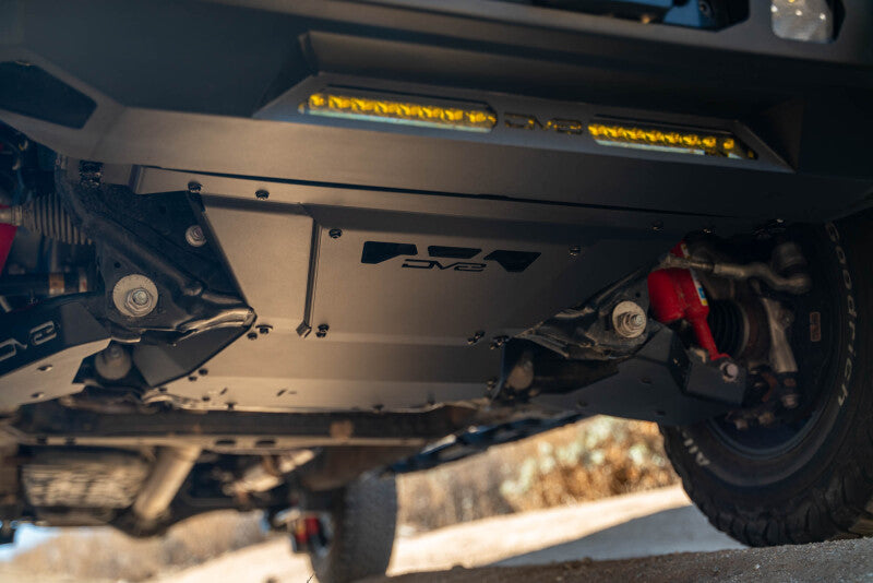 DV8 Offroad SPTT1-09 Rear Belly Skid Plate for 2024-2025 Toyota Tacoma and Land Cruiser