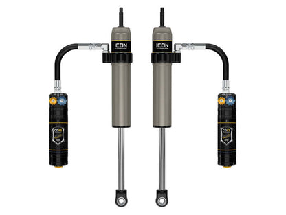 ICON 57805XP 2.5 Aluminum Series Rear Remote Reservoir Shocks with CDXS for 2010–2014 Toyota Tacoma