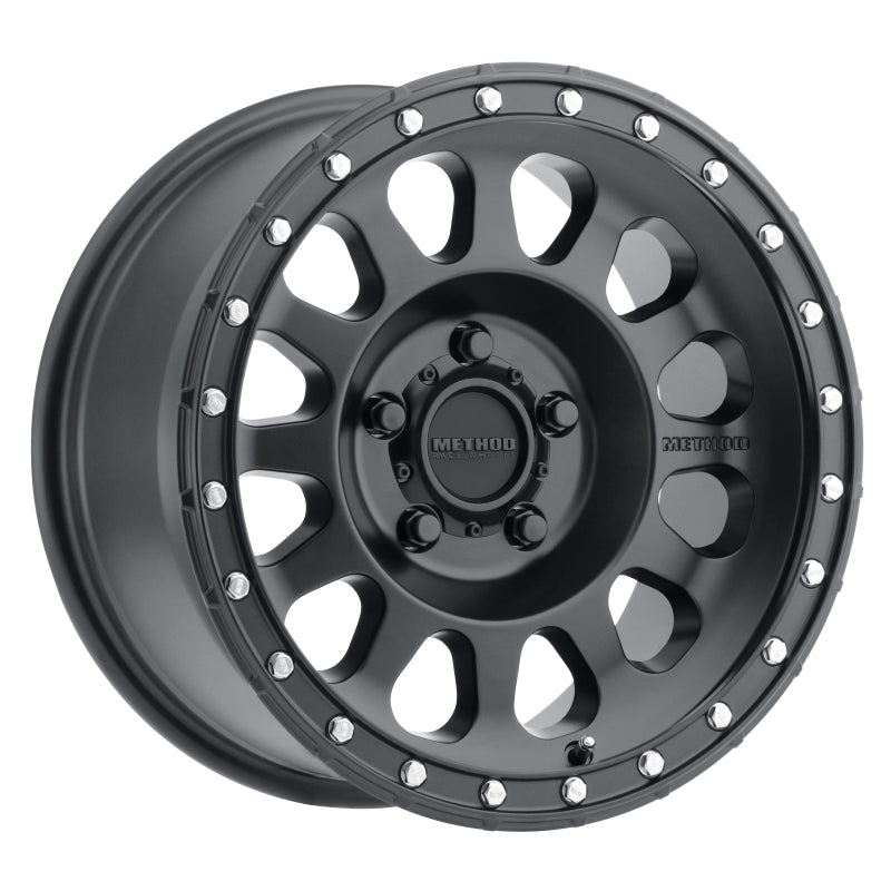 Method Wheels MR315 17x9 -12mm Offset 5x5 Matte Black Wheel