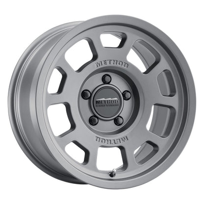 Method Wheels MR705 17-Inch x 8.5-Inch 0mm Offset 5x5 Titanium Wheel