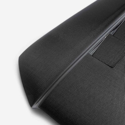 Seibon HD12TYTA-TS TS-Style Carbon Fiber Hood for 2012–2015 Toyota Tacoma