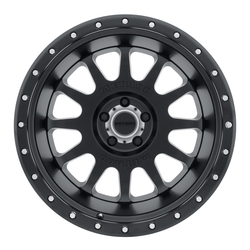 Method Wheels MR605 NV 20x10 -24mm Offset 5x5.5 Matte Black Wheel