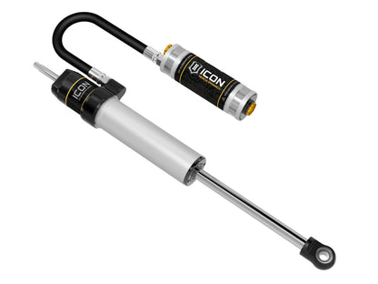 ICON 57806CP 2.5 Aluminum Series Rear Shocks with CDC Valve for 2005-2017 Toyota Tacoma 6-Inch Lift