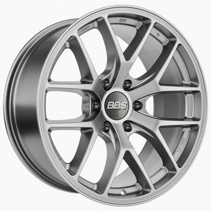BBS TS-P Cast Wheel 18x9 in. 6x135 Bolt Pattern, 87.1 mm Hub Bore, 0 Offset, Satin Silver