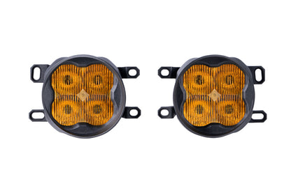 Diode Dynamics SS3 Max Type CGX Fog Light Bracket Kit ABL Yellow SAE Fog DD7203