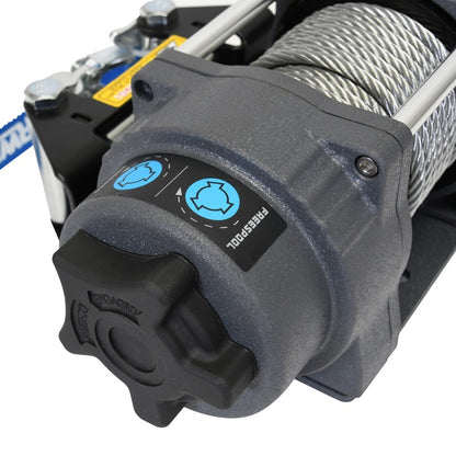 Superwinch Terra 2500 Winch with 3/16-Inch x 40-Foot Steel Rope, 12V DC, Part Number 1125260