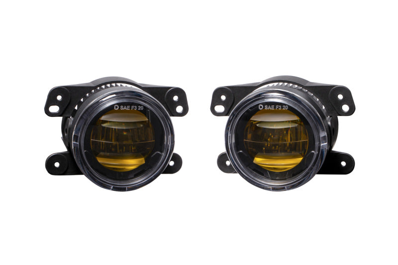 Diode Dynamics Elite Series Type M Yellow Fog Lamps DD5131P for Dodge Magnum, Chrysler 300 and Dodge Charger