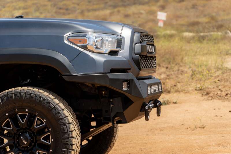 DV8 Offroad FBTT1-07 MTO Series Winch Front Bumper for 2016-2023 Toyota Tacoma