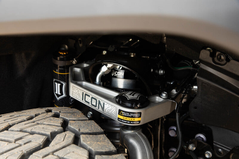 ICON K53295 Stage 5 Suspension System for 2024-2025 Toyota Tacoma, 1.25-3 Inch Lift, Billet