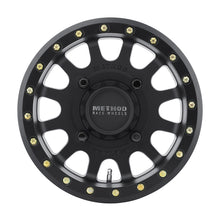 Method Wheels MR401 14x7 Matte Black Beadlock UTV Wheel, 4x136, +13 Offset
