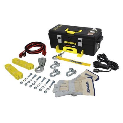 Superwinch Winch2Go 4,000-Lb 12-Volt Portable Winch with Steel Rope, Part 1140222
