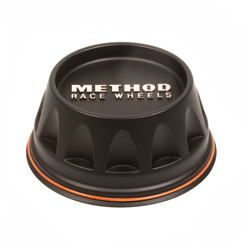 Method Wheels Cap S128 CP-S128T131 132mm Black Push-Thru Center Cap