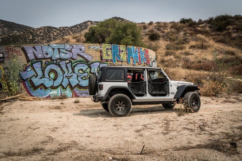 Body Armor 4x4 JL-6149 Gen 3 Trail Doors for 2018-2025 Jeep Wrangler JL and Gladiator JT, Front Pair