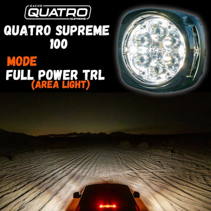 Nacho Offroad Technology Quatro Supreme 100 4-Inch Off-Road LED Light, PM415