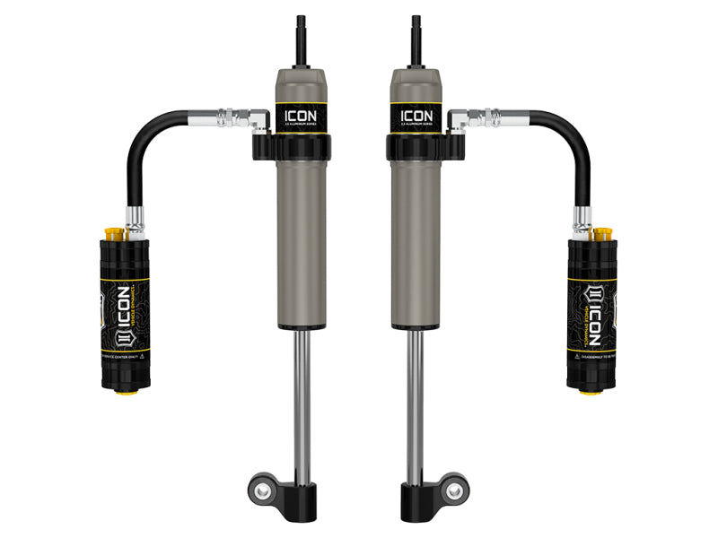 ICON 57826CP 2.5 Aluminum Series RXT Rear Shocks with CDC Valve for Toyota Tacoma