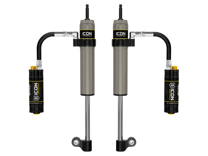ICON 57826CP 2.5 Aluminum Series RXT Rear Shocks with CDC Valve for Toyota Tacoma