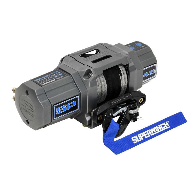 Superwinch SP 45SR 4,500 lb. 12V Powersports Winch with Synthetic Rope, Part 1145250