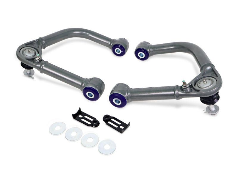 SuperPro TRC6740E Fixed Offset Upper Control Arm Set for 2022-2026 Toyota Tundra and 2023-2026 Toyota Sequoia