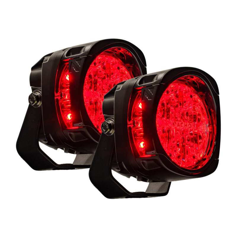 Nacho Offroad Technology Quatro Chase Red Light Pair PM455RD
