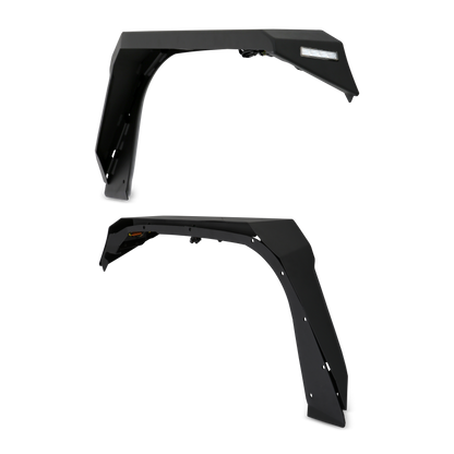 Body Armor 4x4 JL-6102 Front Fender Flares for 2018-2026 Jeep Wrangler JL and Gladiator JT