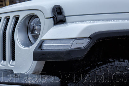 Diode Dynamics DD5070 LED Sidemarkers for 2020-2026 Jeep Gladiator, Smoked Lens Pair