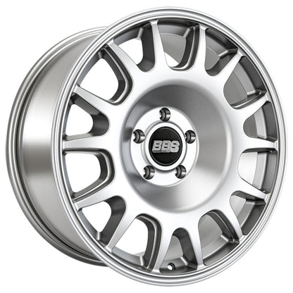 BBS TS-R 18x9-Inch Satin Silver Cast Wheel, 6x135 Bolt Pattern, ET0