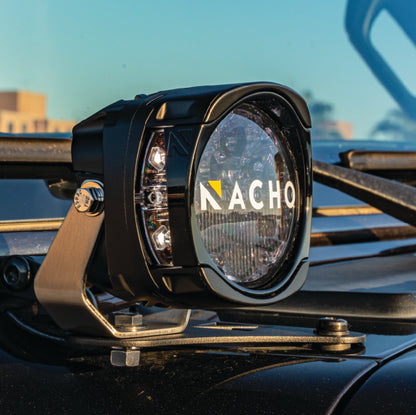 Nacho Offroad Technology NAC13S Quatro Smoke Lens Covers, Pair