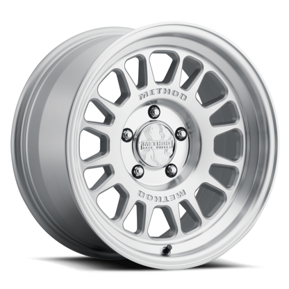 Method Wheels MR318 17x8.5-Inch Cast Wheel, 5x5 Bolt Pattern, 0mm Offset, Machined Clear Coat
