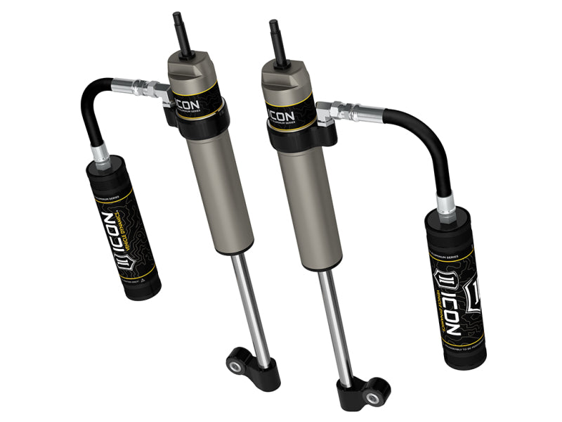 ICON 57826P 2.5 Aluminum Series RXT Rear Shocks with Remote Reservoir for Toyota Tacoma