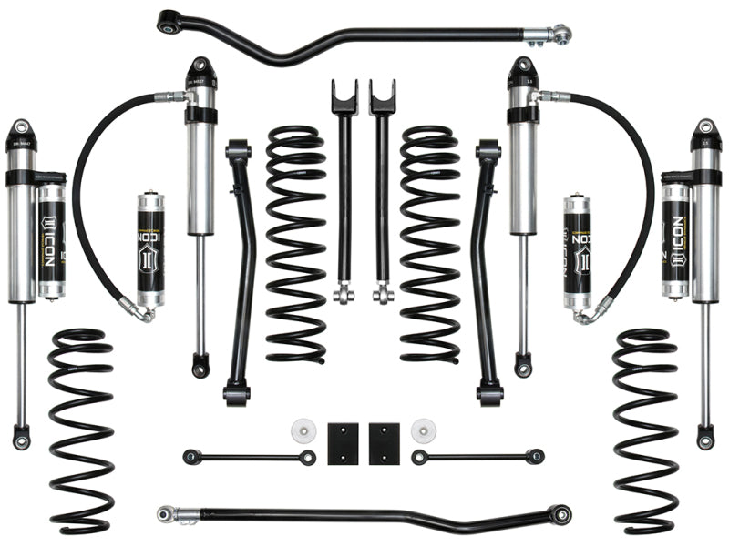 ICON K22016 Stage 6 2.5-Inch Suspension System for 2018+ Jeep Wrangler JL